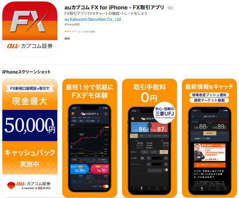 auカブコム証券[auカブコムFX]