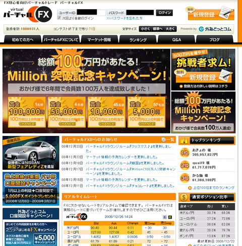 バーチャルFX